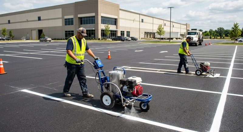 Commercial Asphalt Painting in Temecula, CA