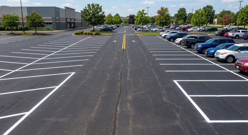 Parking Lot Painting in Houston, TX