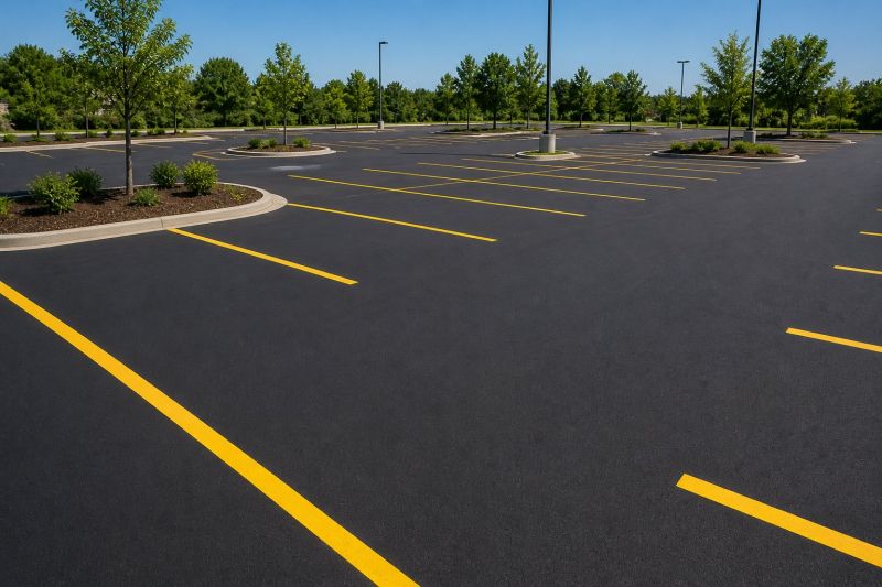 Asphalt Painting in Houston, TX