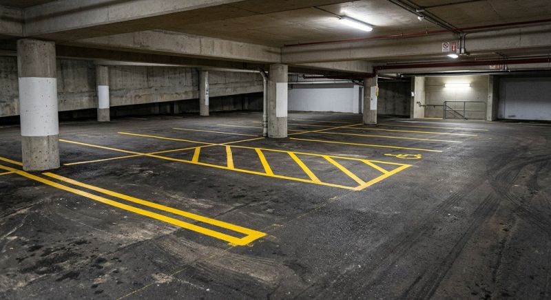 Asphalt Striping in Canton, GA