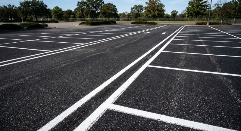 Lane Marking Service in Gwinnett County, GA