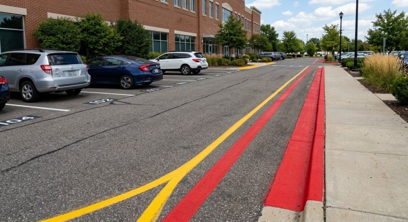 Lane Marking Service in Orange County, CA