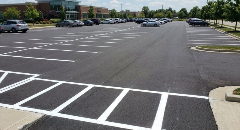 Parking Garage Striping in Houston, TX