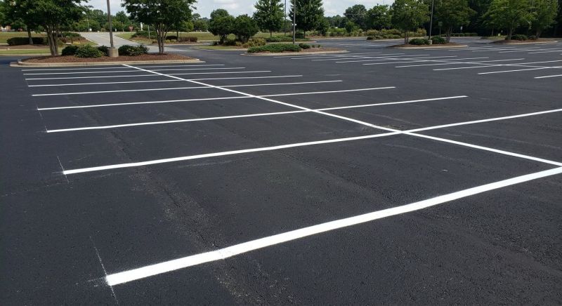 Parking Garage Striping in Palm Springs, CA