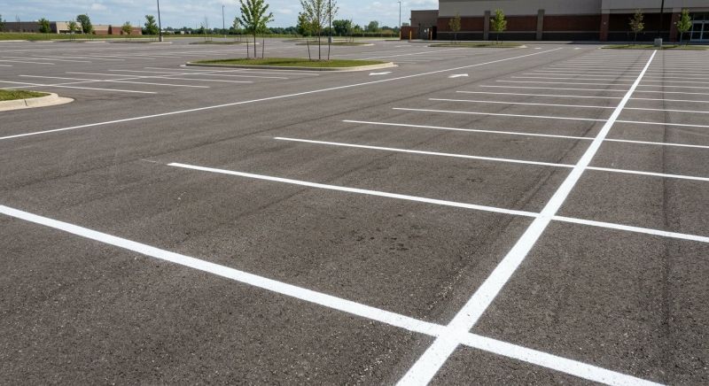 Parking Line Painting in Katy, TX