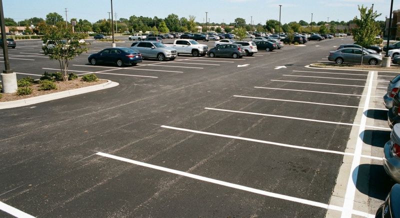Parking Lot Painting in Savannah, GA