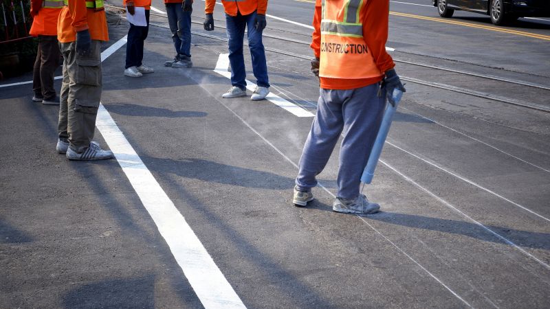 Pavement Marking Service in Palm Springs, CA